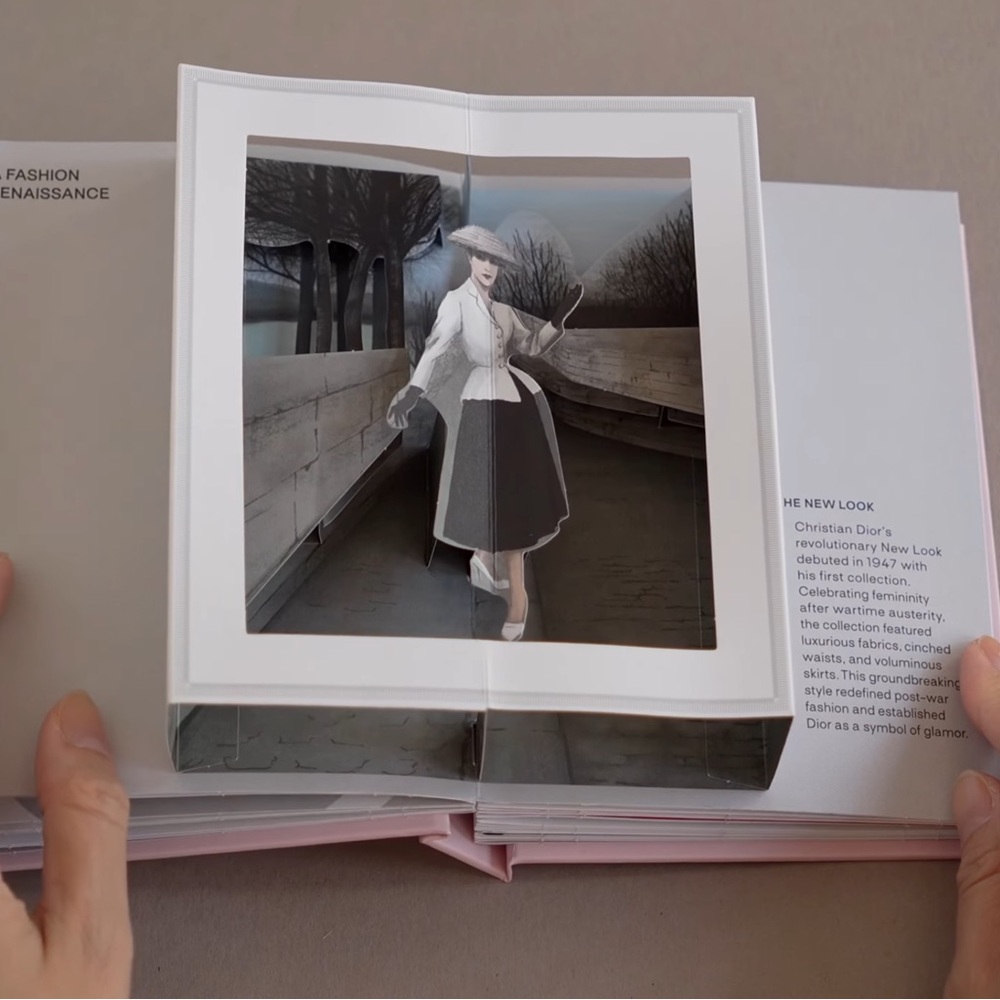 Pop up Dior Book in Pink - Picture 13 of 16